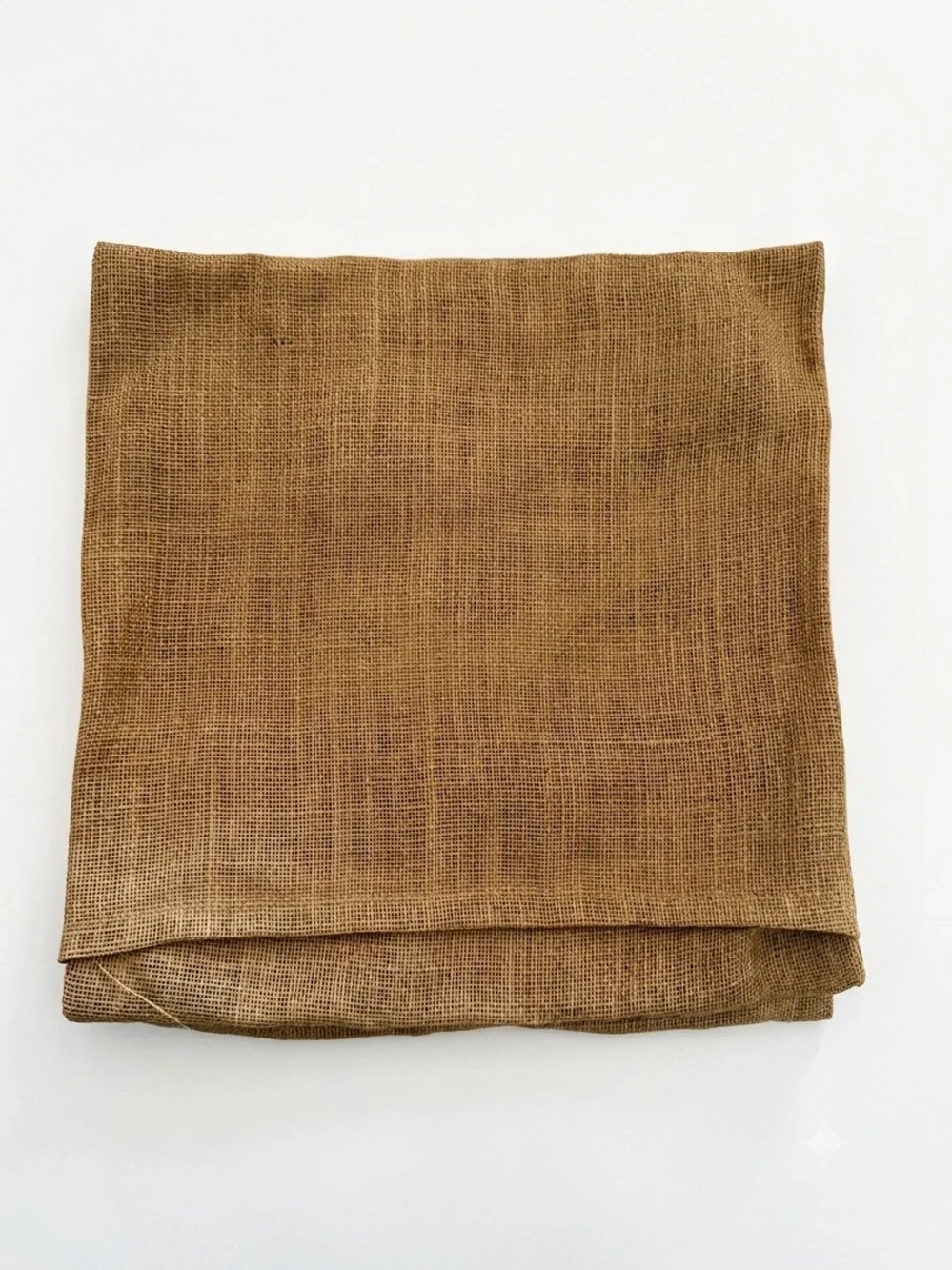 (2) Reindeer Burlap Pillowcases